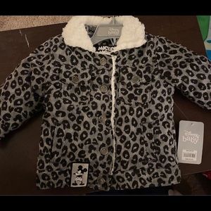 Mickey Mouse Grayscale Jacket for Girls